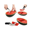 Wholesale customized outstanding quality fruit stainless steel watermelon slicer cutter